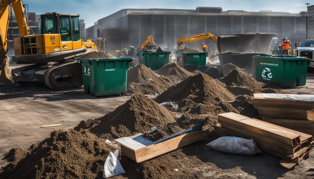 Construction waste management services
