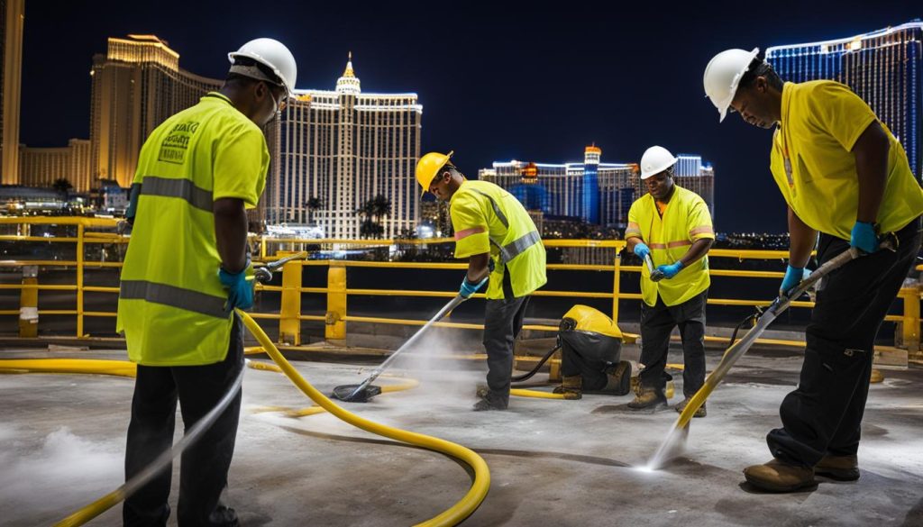 cleaning services for construction sites in Las Vegas
