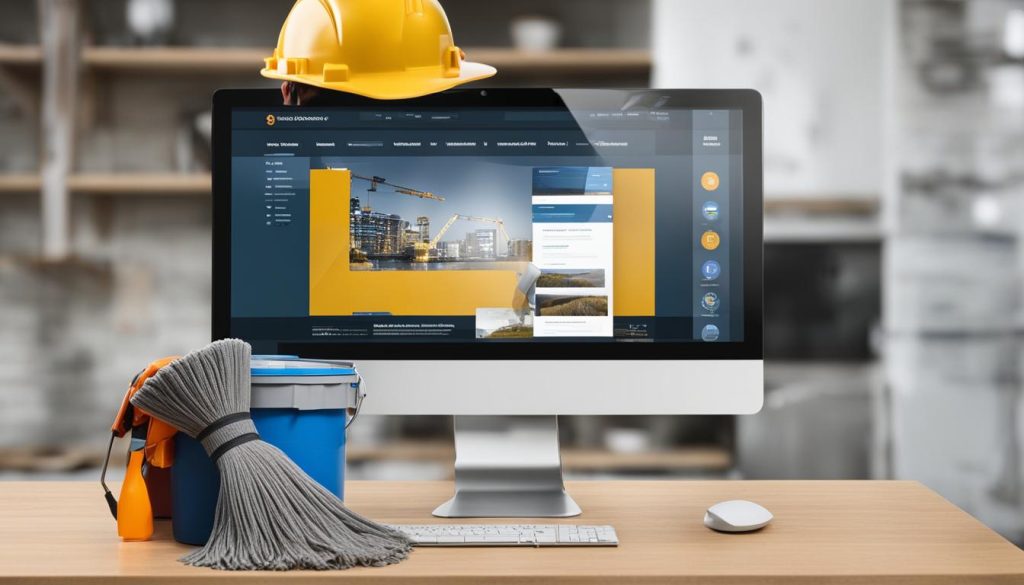 construction cleaning SEO