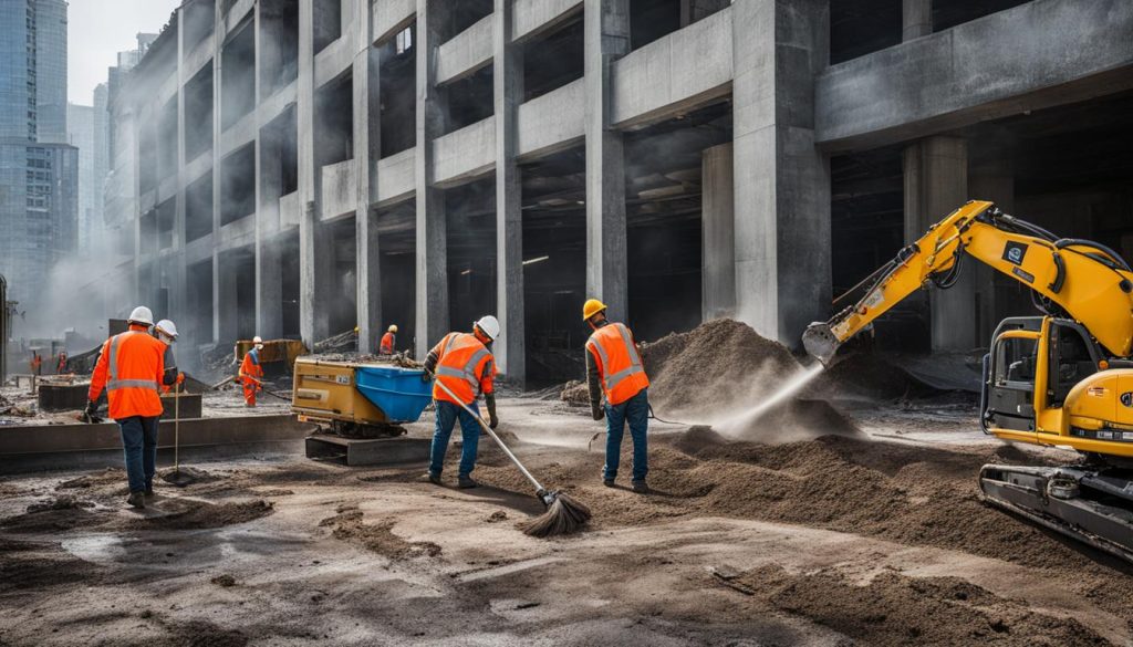 construction site cleaning guidelines