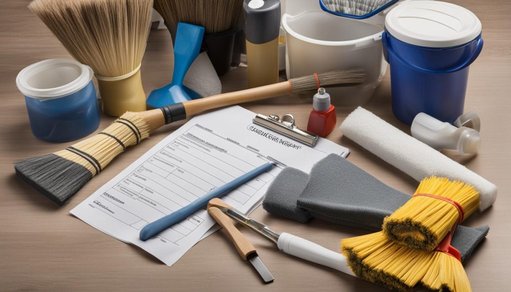 pre-construction cleaning checklist